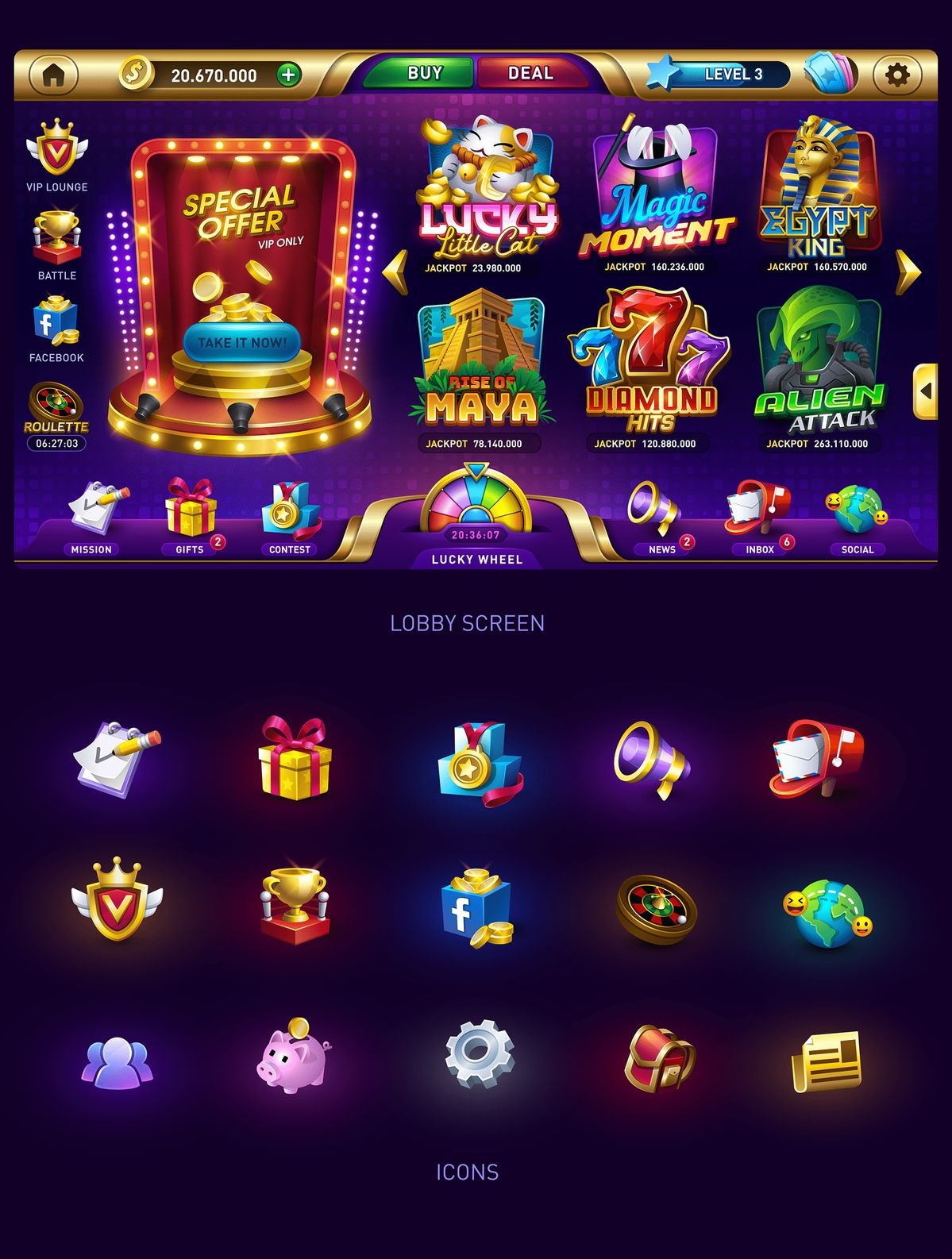 Jackpot World Casino game